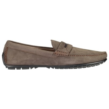 DOLCE&GABBANA luksusowe włoskie mokasyny BROWN brązowe 42