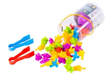 НАБОР ДЛЯ ИЗУЧЕНИЯ ЦВЕТОВ И СЧЕТА ИГРА МОНТЕССОРИ СОРТЕР СЧЕБЫ