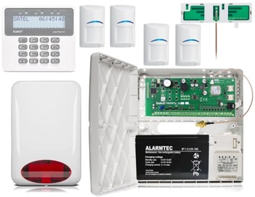 DOMOWY ZESTAW ALARMOWY SATEL PERFECTA GSM LTE 4PIR