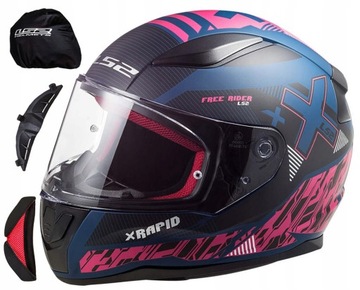 LS2 KASK MOTO INTEGRALNY FF353 RAPID XTREET MAT L