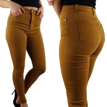 # ЖЕНСКИЕ ДЖИНСОВЫЕ БРЮКИ ЗАУЖЕННЫЕ ЦВЕТА #