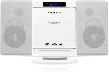 Стереосистема Auna MCD-81-BT Bluetooth CD/MP3/FM/AUX/Будильник/Часы/ЖК-дисплей!