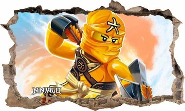 Naklejka LEGO NINJAGO 3D XXXXXL 166cm x 100cm Nr 9