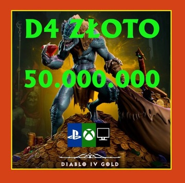 Diablo 4 NOWY SEZON LOOT REBORN Gold D4 Złoto PC XboX PS