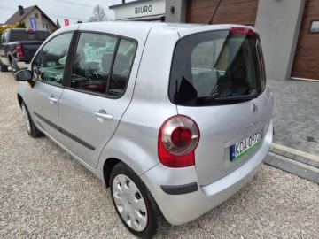 Renault Modus Hatchback 1.2 i 16V 75KM 2007 Renault Modus 2007 Piekny srebrny 1.2 benzyna NOWY GAZ STAG GWARANCJA, zdjęcie 5