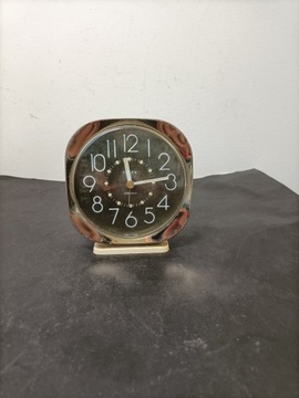 Stary budzik Timex PRL design PRL T10