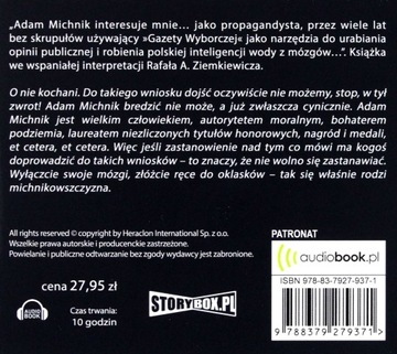 MICHNIKOWSZCZYZNA - РАФАЛ ЗЕМКЕВИЧ [АУДИОКНИГА]