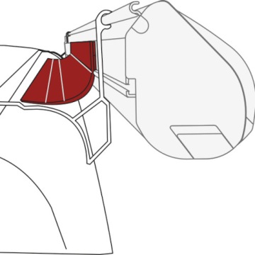 Прокладка для комплекта Rain Guard Van FIAMMA