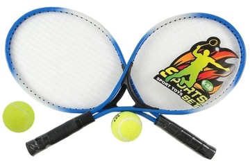 RAKIETA TENISOWA PIŁKA TENISA ZIEMNEGO ZESTAW 3t