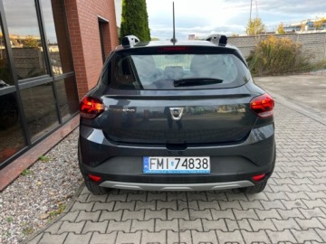 Dacia Sandero III Hatchback 5d 1.0 TCe 90KM 2022 Dacia Sandero Stepway 1.0 benzyna 91 KM zarej w PL ksiazka serwis zadb, zdjęcie 5