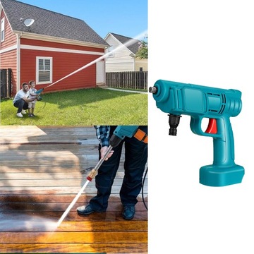 Аккумуляторная мойка высокого давления, комплект в чемодане, 2 аккумулятора 48В 12000мАч.