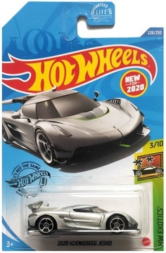 HOT WHEELS KOENIGSEGG JESKO HW EXOTICS 3/10 1:64 NOWY !!!