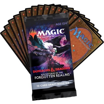 Magic the Gathering Adventures in the Forgotten Realms Draft Booster saszet