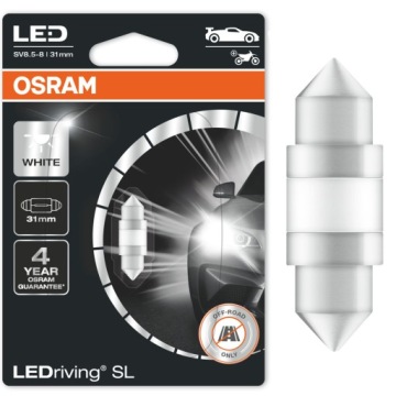 Osram Led žárovka Premium New C5W 31 mm 6000K Bílá