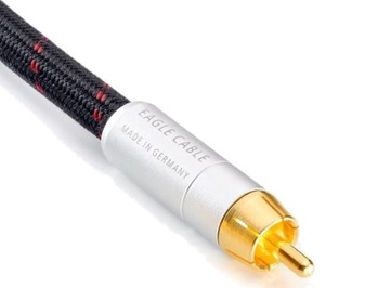 Kabel przewód do Subwoofera 1xRCA RCA 3m Eagle