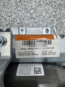 AIRBAG ULOŽENÍ VZDUCHOVÁ SPOLUJEZDCE VOLVO XC60 2007-2013 W-WA 31271878
