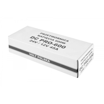 РЕДУКТОР НАПРЯЖЕНИЯ VOLT DC PRO-600 24В/12В 45А 600Вт