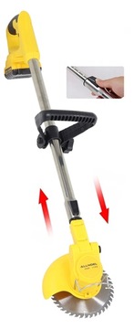 АККУМУЛЯТОРНЫЙ СТРИММЕР ДЛЯ САДОВОГО МАСЛА ТРАВЯНОГО МАСЛА 3xКОЛЕСА ДЛЯ СУМКИ