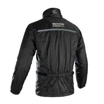 OXFORD RAINSEAL ЧЕРНАЯ МОТОЦИКЛОВАЯ КУРТКА-ДОЖДЕВИК