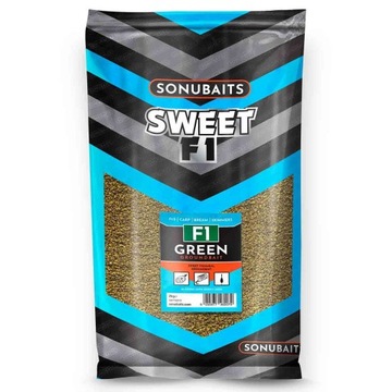 Zanęta Supercrush F1 GREEN (zielona) 2kg SONUBAITS