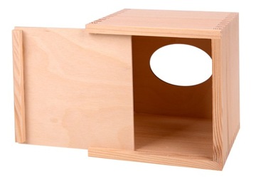 CHUSTECZNIK drewniany pudełko chusteczki DECOUPAGE POJEMNIK ORGANIZER