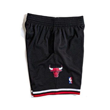 SPODENKI MITCHELL&NESS NBA SWINGMAN SHORTS CHICAGO BULLS - BLACK - XL