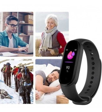 Мужские часы SMARTBAND SMARTWATCH M6 SMS PULS PL