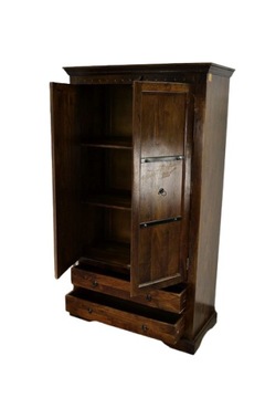 SZAFA kolonialna OXFORD akacja indyjskia 188 cm