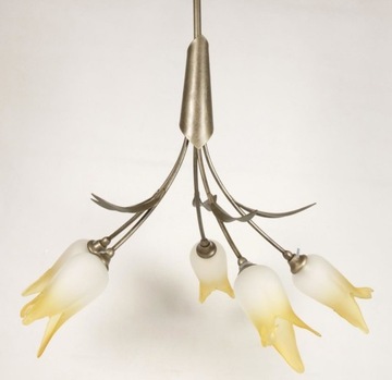 LAMPA SUFITOWA WYPRZEDAŻ PLAFON 5x G9 PATYNA RINA