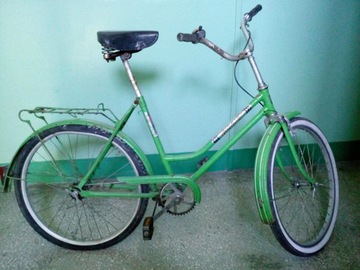 Старый винтажный велосипед