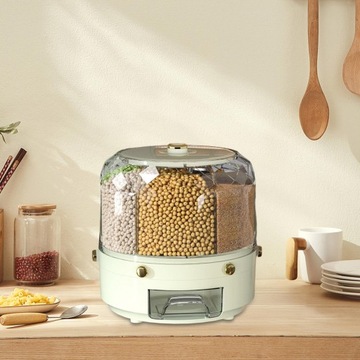 pojemnik do przechowywania ryżu duży pojemnik do przechowywania ryżu zielony