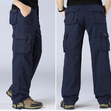 Handsome men's pants overalls cargo pants men loos