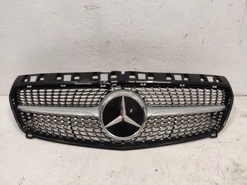 MERCEDES W176 AMG 2014 РЕШЕТКА АЛМАЗНАЯ ПЕРЕДНЯЯ