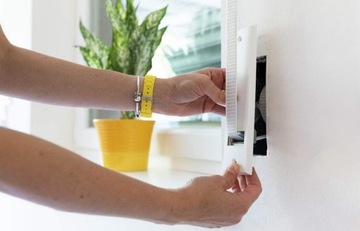 Maskownica Płytka Standardowa Biała Do System Rolet Schellenberg 18,5cm