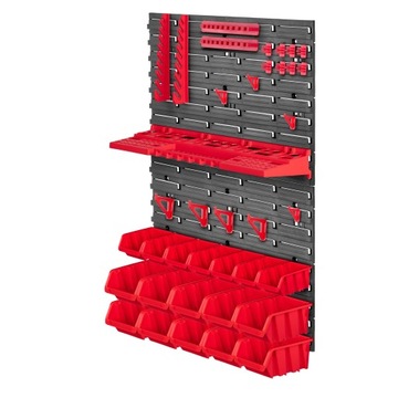 ДОСКА ДЛЯ МАСТЕРСКОЙ 58x78 СТЕНА ГАРАЖА 38 ЭЛЕМЕНТОВ