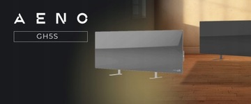 Обогреватель AENO GH5S Premium Eco Smart LED 700 Вт Wi-Fi Серый