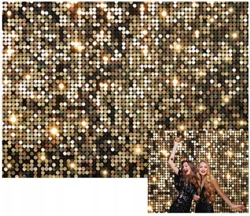 TŁO tło fotograficzne imprezyowe cekiny 250x180cm