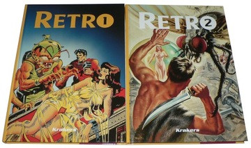 KRAKERS 57/2023 + 58/2024 - ANTOLOGIA - RETRO tom 1,2 -tw.opr.-NOWE