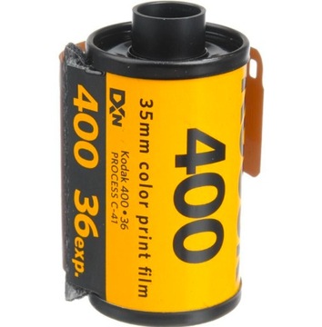 Film kolorowy Kodak Ultra Max 400 - jeden film z trójpaku 35mm / 36 klatek