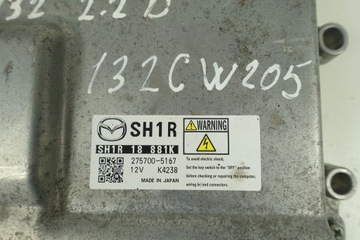 JEDNOTKA MOTORU MAZDA 6 GJ 2.2 D 2.2D SH1R SH1R18881K 275700-5167