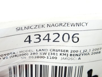 MOTOR RADIÁTORU TOYOTA 063800-1100 LAND CRUISER J20 MOTOREK