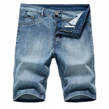 Wthin Lee SPODENKI MĘSKIE KRÓTKIE JEANSOWE JEANS