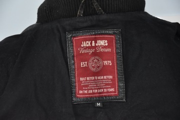 JACK JONES VINTAGE JACKET SKÓRA KURTKA MĘSKA M