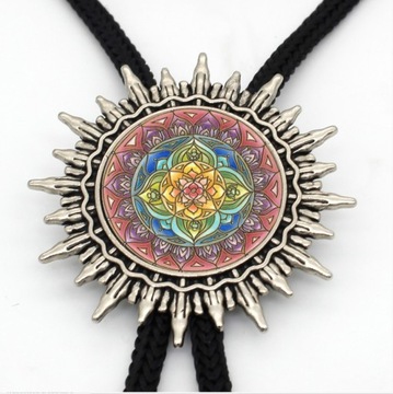 Bolo kowbojski krawat , Mandala