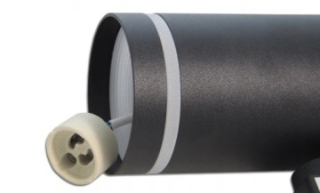 Прожектор с подвижным треком GU10 Black Ring