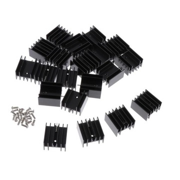 20 транзисторов MOSFET Mini с алюминиевой раковиной 7805