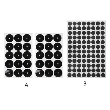 Billiard Point Stickers Black Table Spots White Ba
