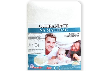 PRZEŚCIERADŁO NIEPRZEMAKALNE 80x200 WODOODPORNE OCHRONNE Z GUMKĄ