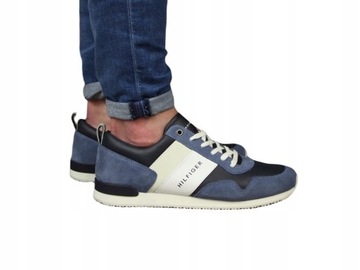 BUTY TOMMY HILFIGER SNEAKERS TRAMPKI r.41