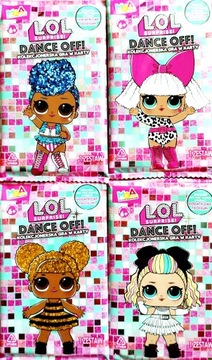 LOL SURPRISE DANCE OFF 10 SASZETEK KOLEKCJONERSKA GRA W KARTY